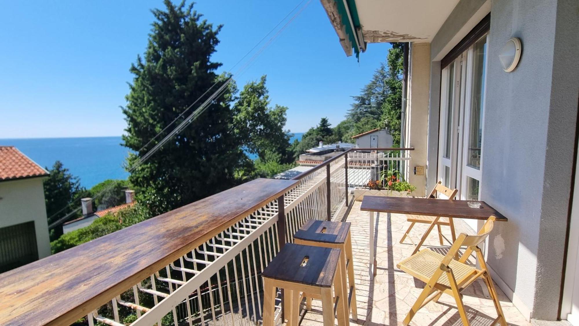 Sea Breeze - Barcola Leilighet Trieste Eksteriør bilde